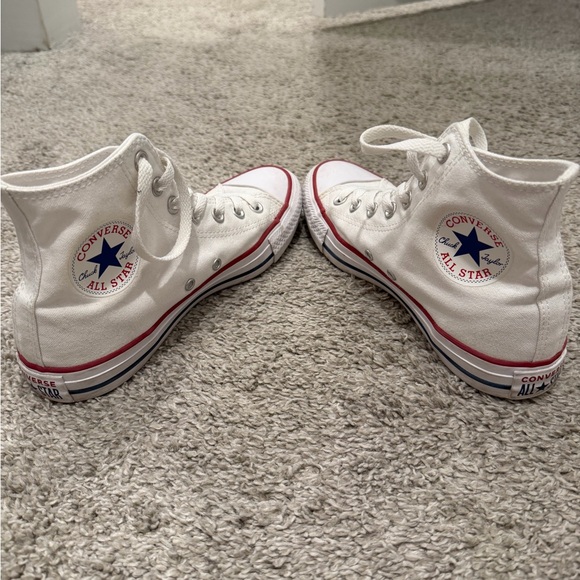 Converse Classic White High-Tops - Picture 5 of 8